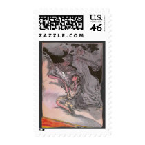 The Lovely Lady of Light Postage Stamps