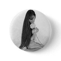 The Lovely Rose Button