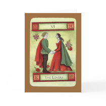 "The Lovers" tarot card
