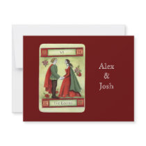 "The Lovers" tarot card Announcement