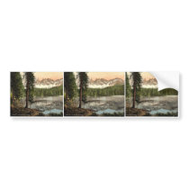 The Lower Karersee, Tyrol, Austro-Hungary magnific Bumper Sticker