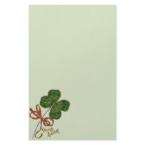 The Luck O The Irish St. Patrick's Day Stationery