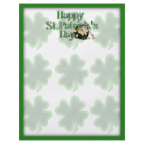 The Lucky Clovers & Pot of Gold flyers