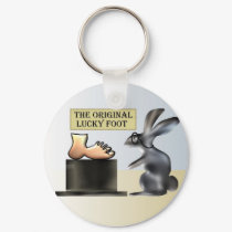 The lucky foot by Anjo Lafin keychains