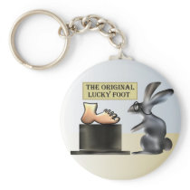 The lucky foot by Anjo Lafin keychains