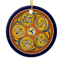 The Lughnasadh Spiral Design Celtic Ornament ornaments