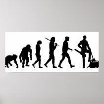 The Lumberjack tree feller loggers bunyan work Print