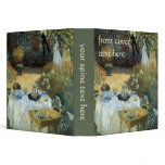The Luncheon by Claude Monet 3 Ring Binders