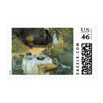 The Luncheon by Claude Monet Postage Stamps