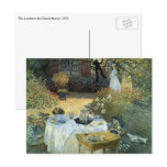 The Luncheon by Claude Monet postcards