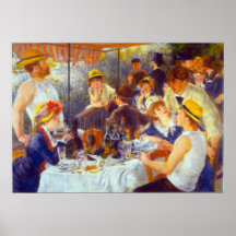 The Luncheon by Pierre Renoir Posters