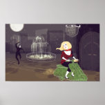 The Lurker's Pursuit Print