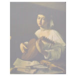 The Lute Player By Michelangelo Merisi Da Caravagg letterhead