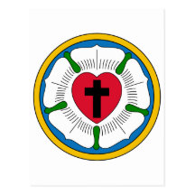 The Luther Rose Lutheranism Martin Luther Post Cards