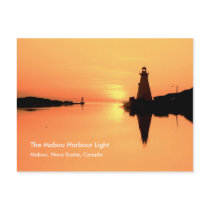 The Mabou Harbour Light, Mabou N.S. postcards by ve1mos The Mabou Harbour Light, Mabou N.S. postcards