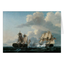 The Macedonian & The United States, 1812 Greeting Cards