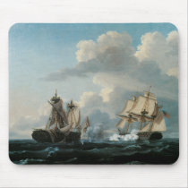 The Macedonian & The United States, 1812 Mousepads