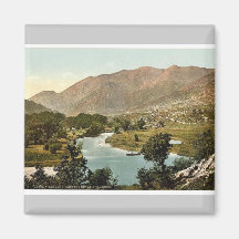 The Macgillicuddy Reeks. Killarney. Co. Kerry, Ire Fridge Magnet
