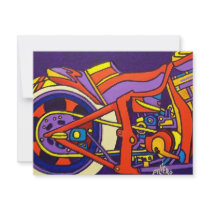 The Machine by Piliero Custom Invitations