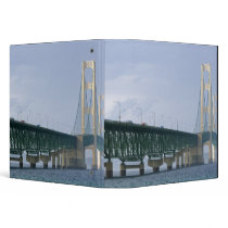 The Mackinac Bridge spanning the Straits of 2 Binder