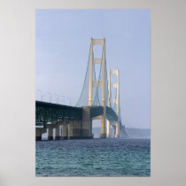 The Mackinac Bridge spanning the Straits of