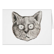 The mad cat card