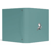 The Mad Hatter 3 Ring Binder