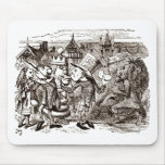 The Mad Hatter in Wonderland Mouse Pad