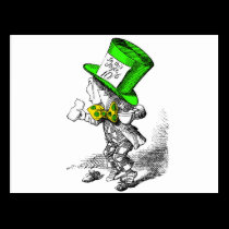 The Mad Hatter postcards
