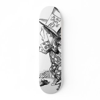 The Mad Hatter skateboard