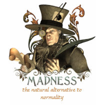 The Mad Hatter t-shirts by SteamPunkTees The Mad Hatter t-shirts