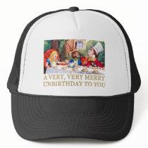 THE MAD HATTER WISHES ALICE A MERRY UNBIRTHDAY!