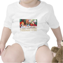 THE MAD HATTER WISHES ALICE A MERRY UNBIRTHDAY! SHIRT