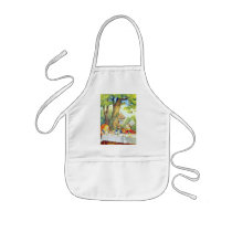 The Mad Hatters Tea Party Full Color Apron