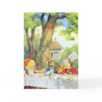 The Mad Hatters Tea Party Full Color Greeting Card