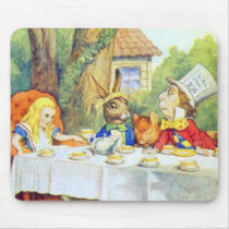 The Mad Hatters Tea Party Full Color Mousepads