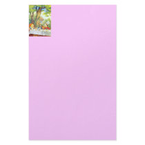 The Mad Hatters Tea Party Full Color Stationery Paper