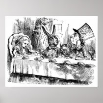 The Mad Hatter's Tea Party Posters