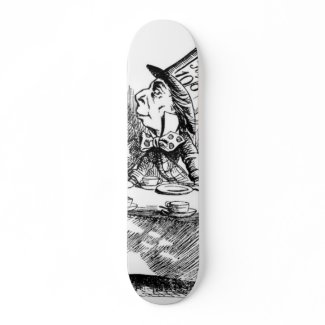 The Mad Hatter's Tea Party skateboard