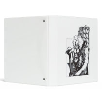The Mad Monk 3 Ring Binders