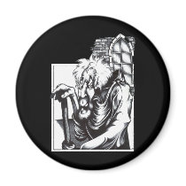 The Mad Monk magnets