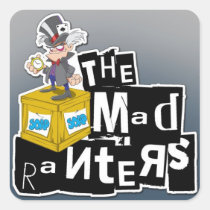 The Mad Ranters Logo Sticker stickers