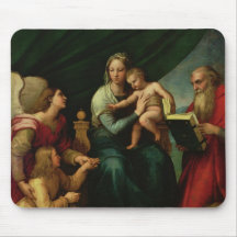 The Madonna of the Fish  c.1513 Mousepad