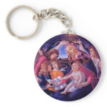 The Madonna of the Magnificat Keychain