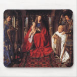 The Madonna with Canon van der Paele Mouse Pads