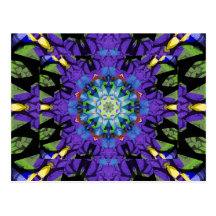 The magic kaleidoscope postcards