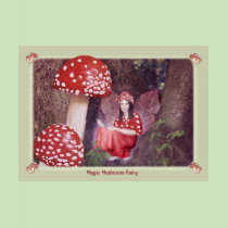 The Magic Mushroom Fairy t-shirts
