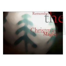 The Magic of Christmas Greeting Card