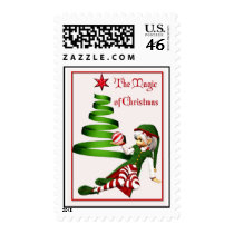 The Magic of Christmas- Stamps, Holiday, Elf, stamps