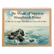 The Magic of Japanese Woodblock prints Calendar